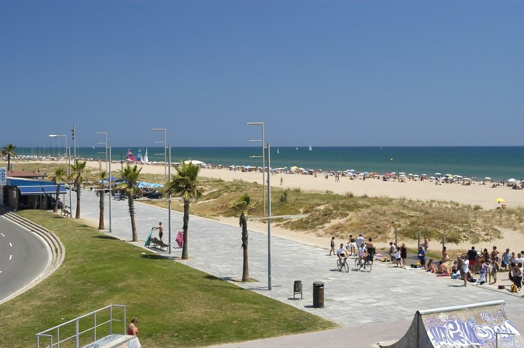 Family Deluxe Apartment Beach Castelldefels Exteriér fotografie